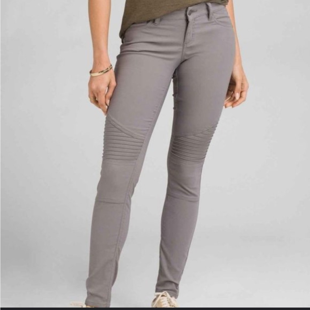 Prana Brenna Pant Skinny Gray Women's Sz 8